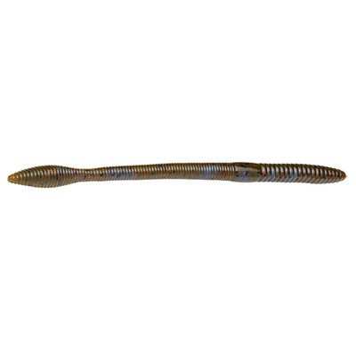Strike King KVD Perfect Plastics Finesse Worm Blue Craw Red Flake