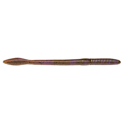 Strike King KVD Perfect Plastics Finesse Worm Green Pumpkin Purple Swirl