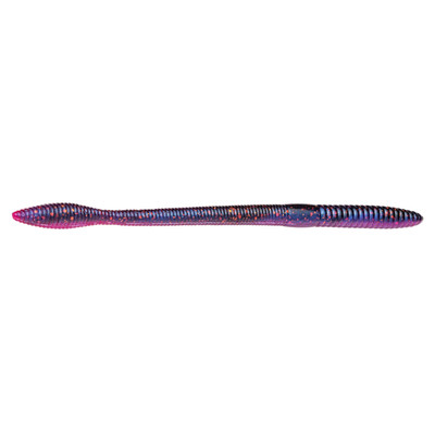 Strike King KVD Perfect Plastics Finesse Worm Tequila Sunrise Orange Flake