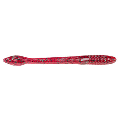 Strike King KVD Perfect Plastics Fat Baby Finesse Worm Red Bug
