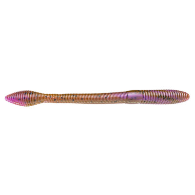 Strike King KVD Perfect Plastics Fat Baby Finesse Worm Green Pumpkin Purple Swirl