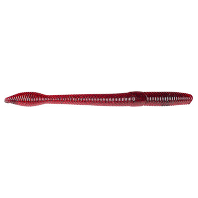 Strike King KVD Perfect Plastics Bull Worm Red Bug