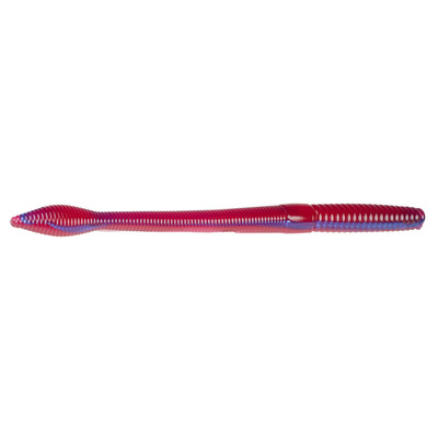 Strike King KVD Perfect Plastics Bull Worm Morning Dawn