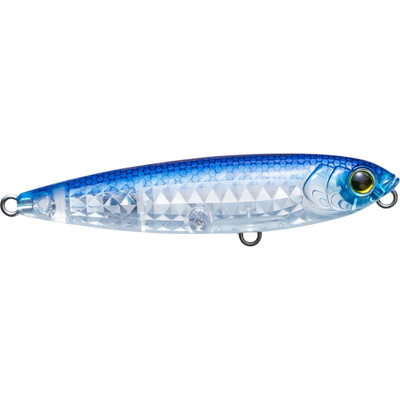 Yo-Zuri 3DR-X Pencil Topwater Lure Clear Pro Blue