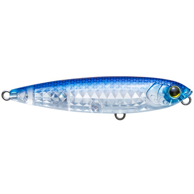 Yo-Zuri 3DR-X Pencil Topwater Lure Clear Pro Blue