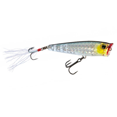 Yo-Zuri 3DR-X Popper Topwater Bait Prism Silver Black