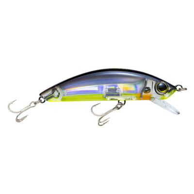 Yo-Zuri 3D Inshore Minnow Black Silver Chartreuse