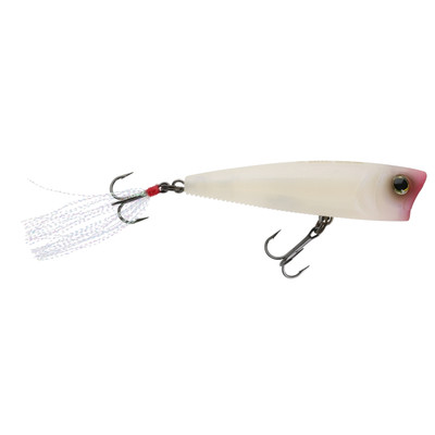 Yo-Zuri 3DB Popper Floating 75mm | Esche Di Superficie Per Bass | Richiamo Topwater Con Prisma Interno E Ancorette Nere