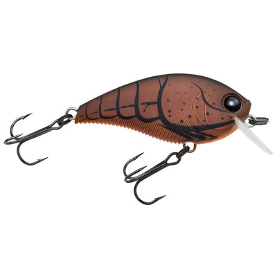 Yo-Zuri 3DB 1.5 Squarebill Crankbait Matte Translucent Brown Crawfish