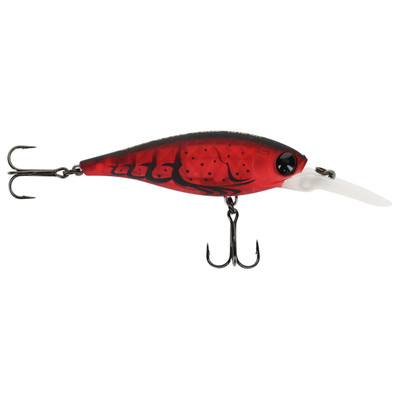 Yo-Zuri 3DR-X Shad Matte Translucent Red Crawfish