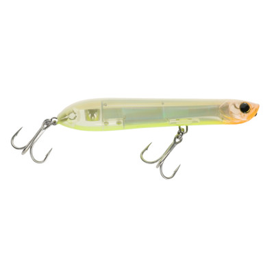 Yo-Zuri 3D Inshore Pencil Popper Bone Silver Chartreuse