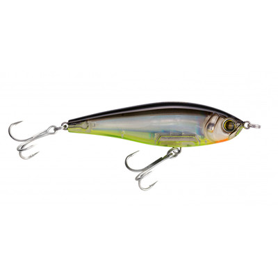 Yo-Zuri Inshore Twitchbait Black Silver Chartreuse