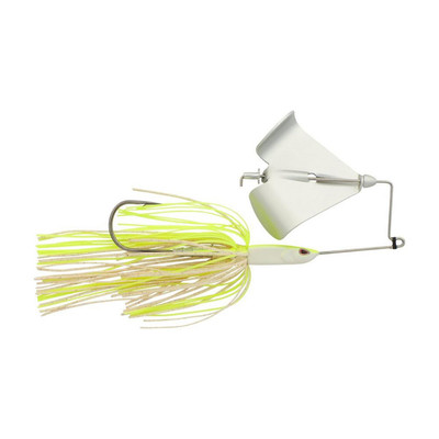 Berkley Skirted Riveter Buzzbait White Chartreuse