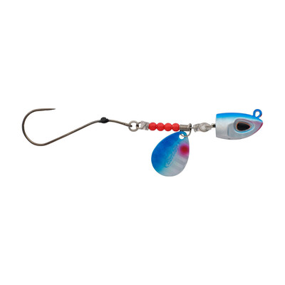 Berkley Bladed Rawler Jig Crawler Harness Blue Chrome