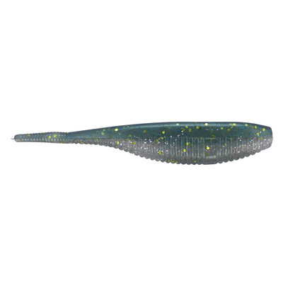 Yamamoto Fat Shad Shape Worm Green Gizzard