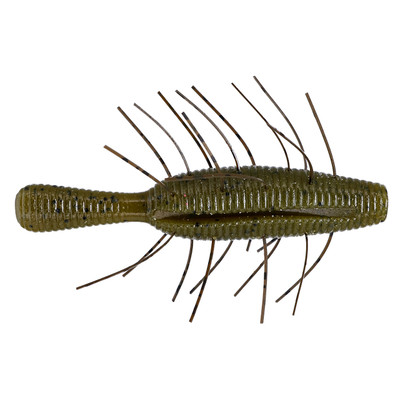 Yamamoto Fuzzy Nuki Soft Bait Green Pumpkin w/ Black Flake