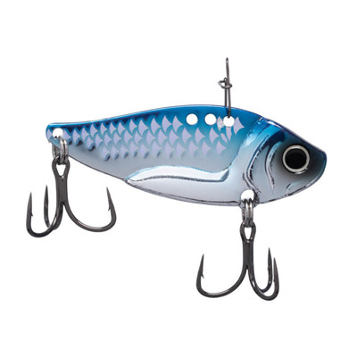 Steelshad Alloy Blade Bladebait Pro Blue Flash