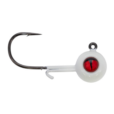 Northland Tungsten Panfish Jig - Size 6 Hook Super Glo White
