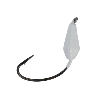 Northland Tungsten Bobber Jig Head Super-Glo White