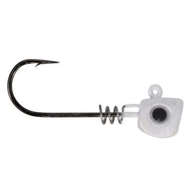 Buckeye Lures Scoop Head Jig Head - 2/0 Hook Matte Pearl
