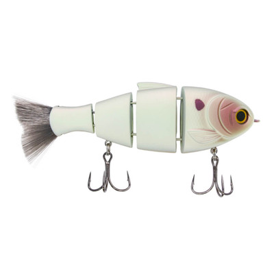Bucca Brand Bull Shad Swimbait Pearl Bone