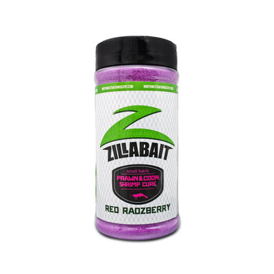 Northwest Bait and Scent ZillaBait Shrimp and Prawn Cure Red Radzberry
