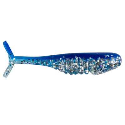 Bobby Garland Itty Bit Slab Hunt'R Soft Bait Blue Chrome