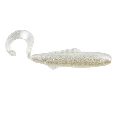Bobby Garland Swimming Minnow Soft Bait Pearl White
