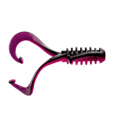 Bobby Garland Pile Diver Soft Bait Black Hot Pink