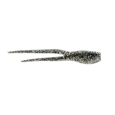 Bobby Garland Split Tail Soft Bait Double Silver Rainbow