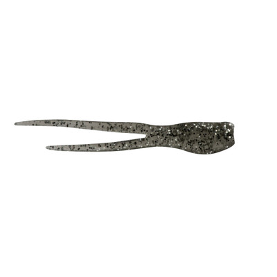 Bobby Garland Split Tail Soft Bait Smoke Silver
