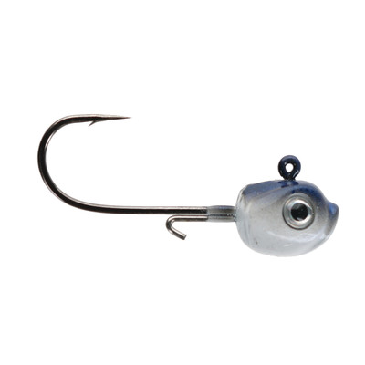 Dirty Jigs Tungsten HD Guppy Jig Head - 1/0 Hook Blue Shad
