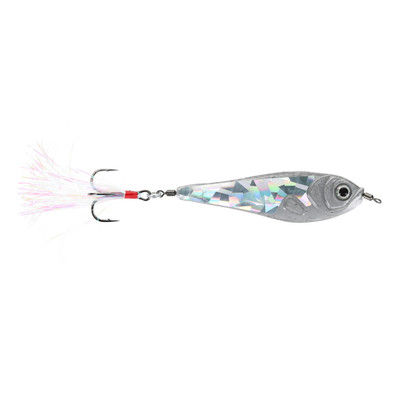 Nichols Lures DUH 2.0 Jigging Spoon Shattered Glass Silver