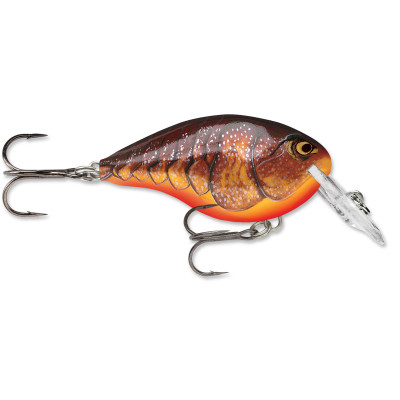 Rapala DT Dives-To Crankbait Dark Brown Crawdad