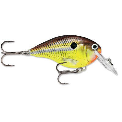 Rapala DT Dives-To Crankbait Hot Mustard