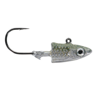 Food Chain Main Course Jig Head Emerald Shiner