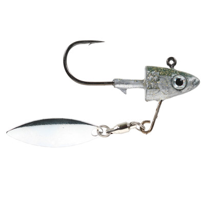 Food Chain Main Course Underspin Jig Head Emerald Shiner
