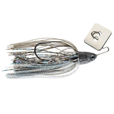 Food Chain Grass Master Bladed Jig Gizzard Shad - Silver Blade