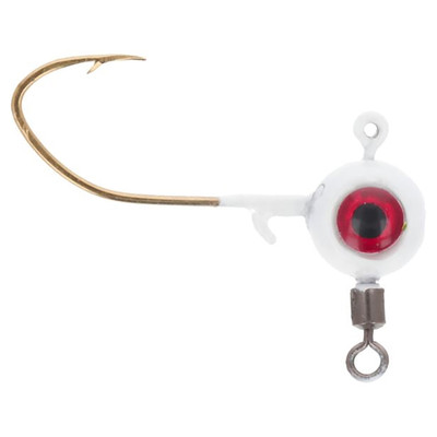 Eagle Claw Ladder Jig with Powerlight Swivel White