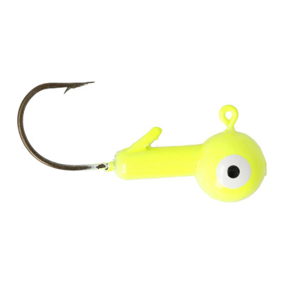 Eagle Claw Ball Jig Head Chartreuse
