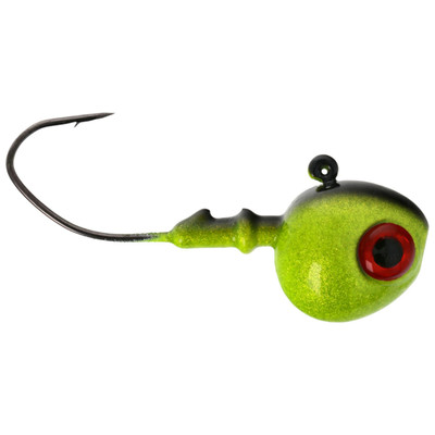 Eagle Claw Lazer Sharp Walleye Jig Head Black Antifreeze