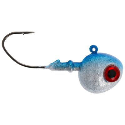 Eagle Claw Lazer Sharp Walleye Jig Head Blue Ice