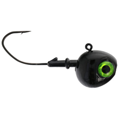 Eagle Claw Lazer Sharp Walleye Jig Head Black