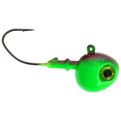 Eagle Claw Lazer Sharp Walleye Jig Head Cherry Limeade