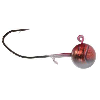Eagle Claw Pro-V Ball Jig Head Red Craw