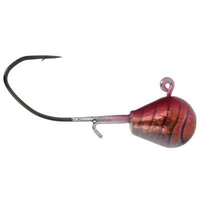 Eagle Claw Pro-V Teardrop Jig Head - Red Craw