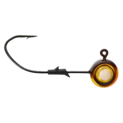 Eagle Claw Lazer Sharp Pro-V Tungsten Pill Jig Head Walleye