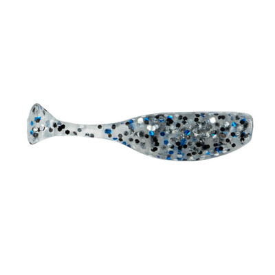 BaitFuel NanoSwim Soft Bait Silver Shad