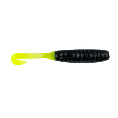 BaitFuel NanoVibe Soft Bait Black Chartreuse