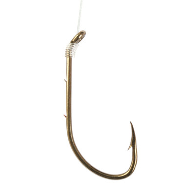 Eagle Claw Snelled Baitholder Hook Bronze